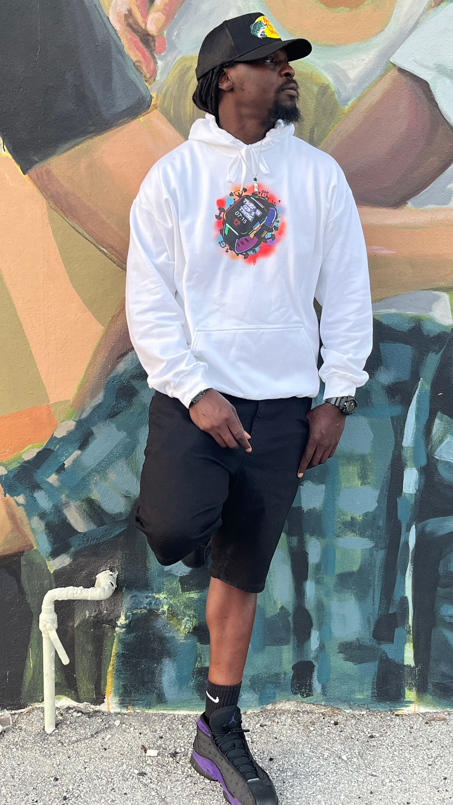 "Trust in God's Timing" Unisex Hoodie